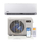 ACiQ 9,000 BTU Standard 24.5 SEER2 Single Zone Wall Mount Mini Split Heat Pump System - R454B | 115V