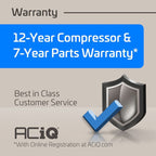 ACiQ 9,000 BTU Standard 24.5 SEER2 Single Zone Wall Mount Mini Split Heat Pump System - R454B | 115V
