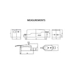 Mini Condensate Pump – 10.5 GPH for Mini-Split Air Handlers